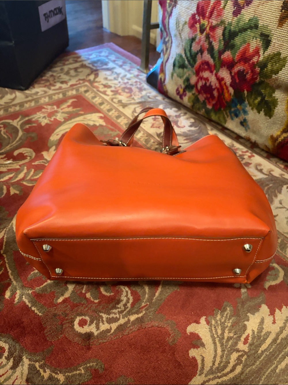 Leather Tote - Picture 4 of 5